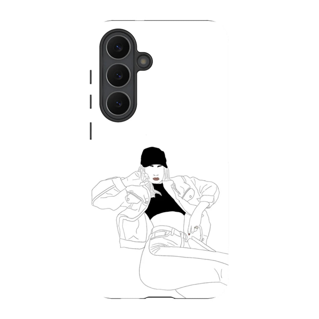 Black Cap by Keagan Haight — S25 Fan Edition Tough Case — Finnaij