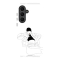 Black Cap by Keagan Haight — S25 Fan Edition Tough Case — Finnaij