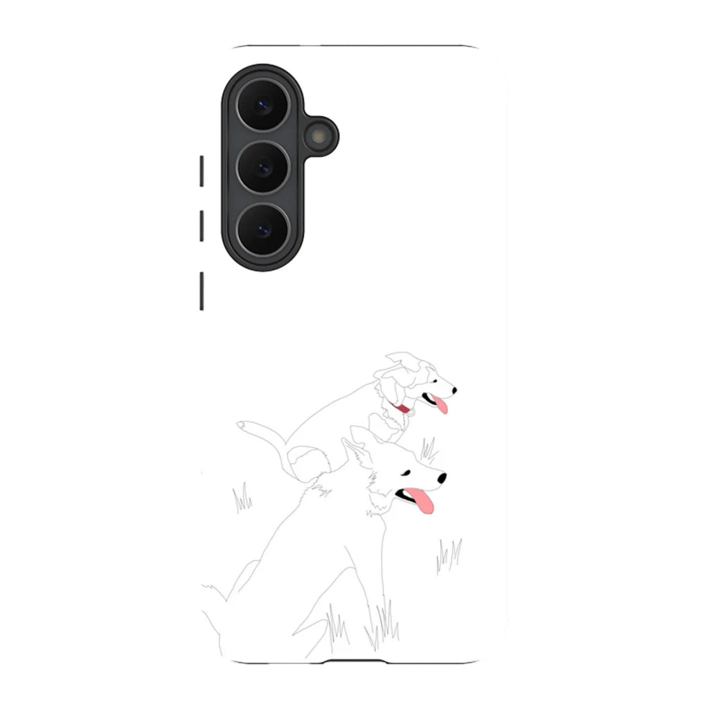 Sunny and Kit Kat by Keagan Haight — S25 Fan Edition Tough Case — Finnaij