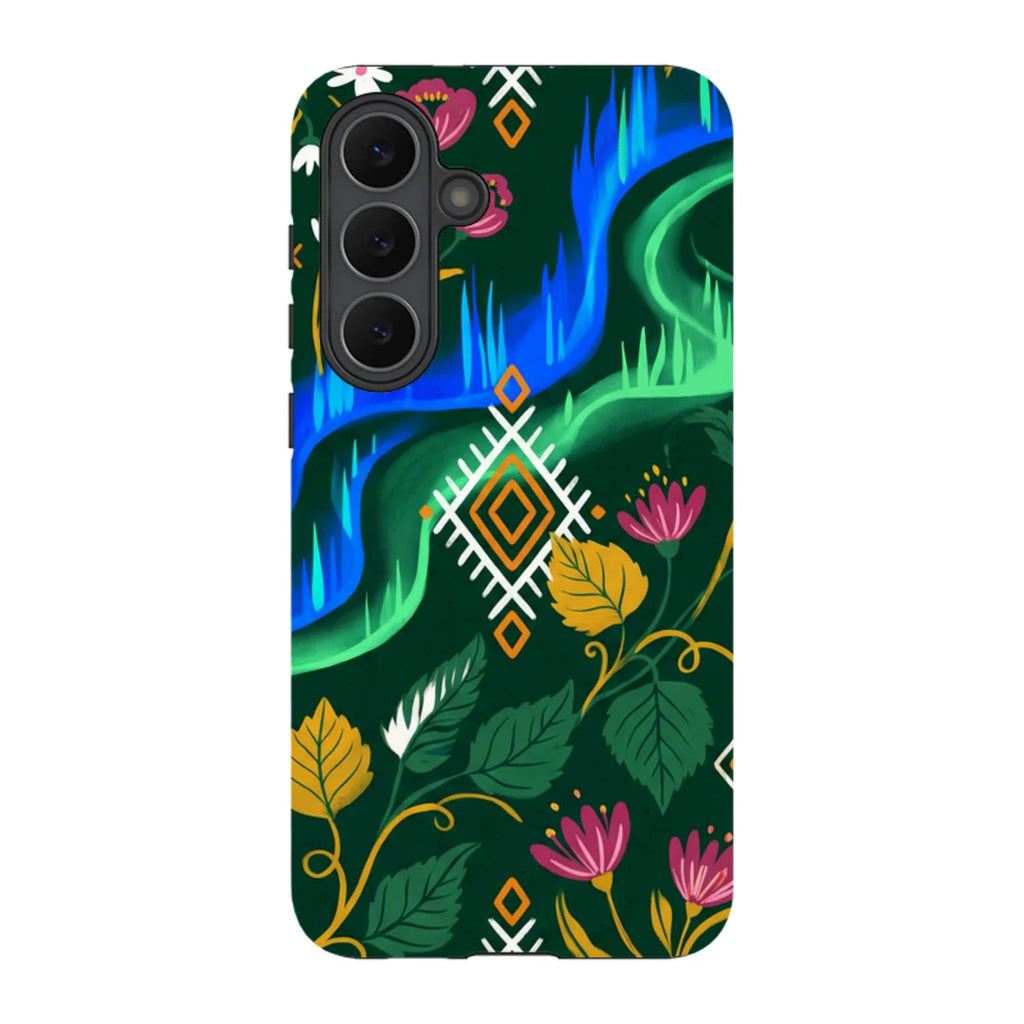 Aurora Birch Bloom by Aino Kallio — S25 Fan Edition Tough Case — Finnaij