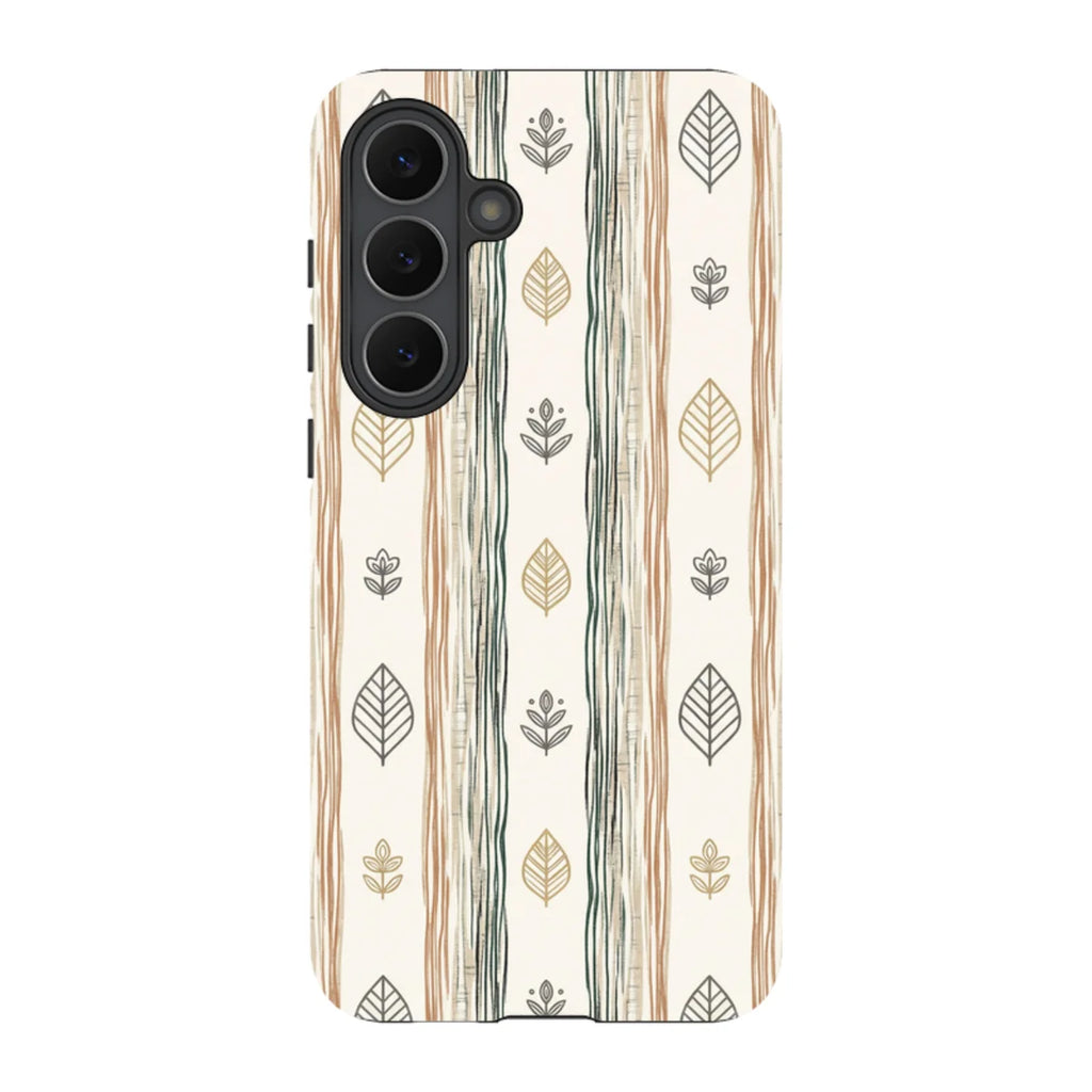 Birch Linen Harmony by Elsi Vaarala — S25 Fan Edition Tough Case — Finnaij