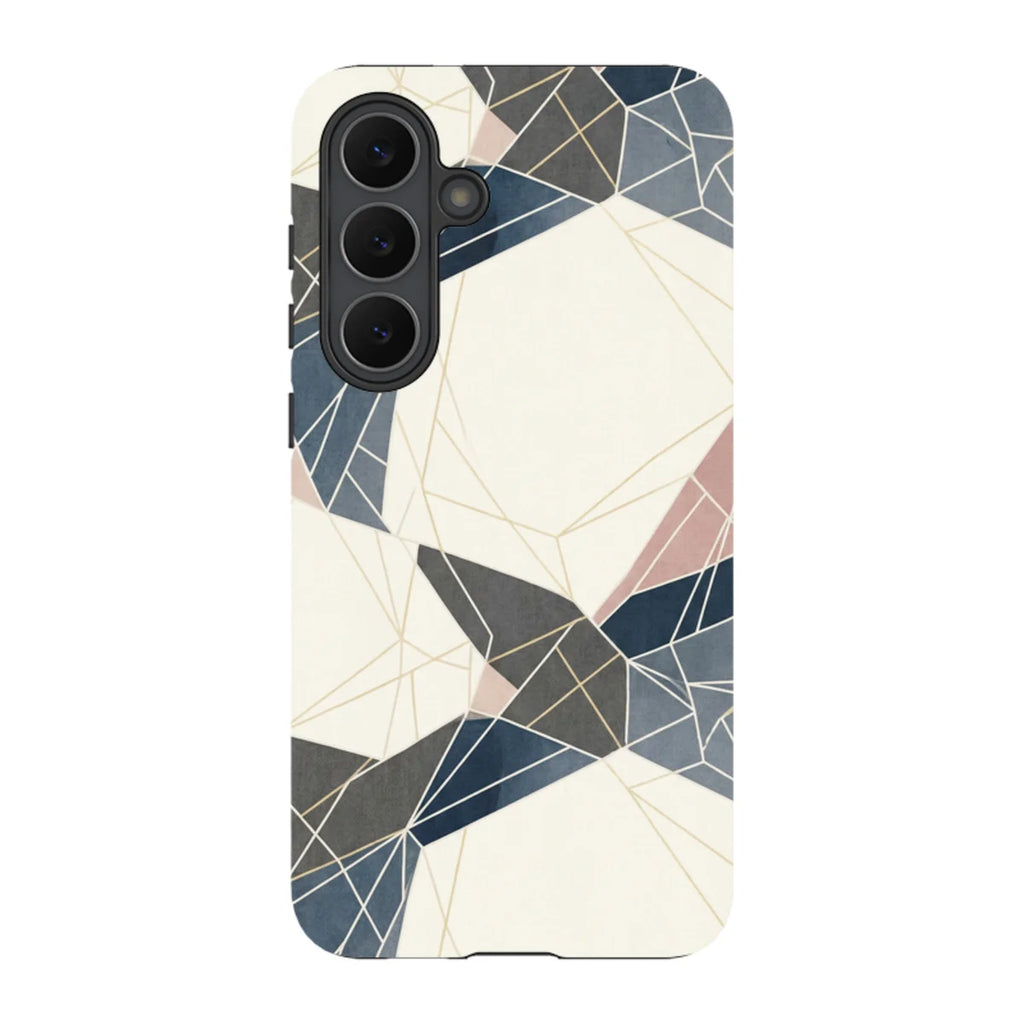 Frozen Lake Geometry by Elsi Vaarala — S25 Fan Edition Tough Case — Finnaij