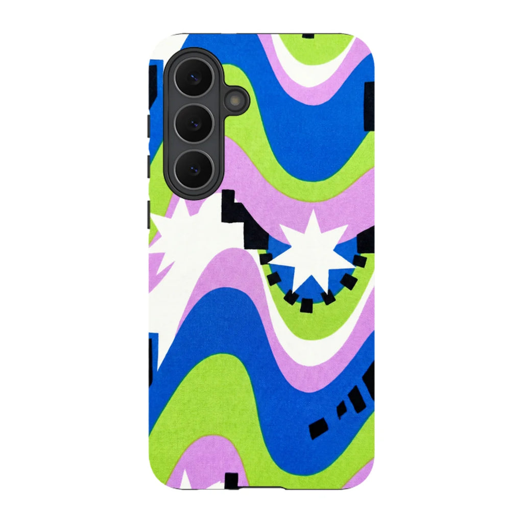Aurora Pop Burst by Salla Niemi — S25 Fan Edition Tough Case — Finnaij