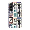 Market Day Icons by Ada Okoye — S25 Fan Edition Tough Case — Finnaij