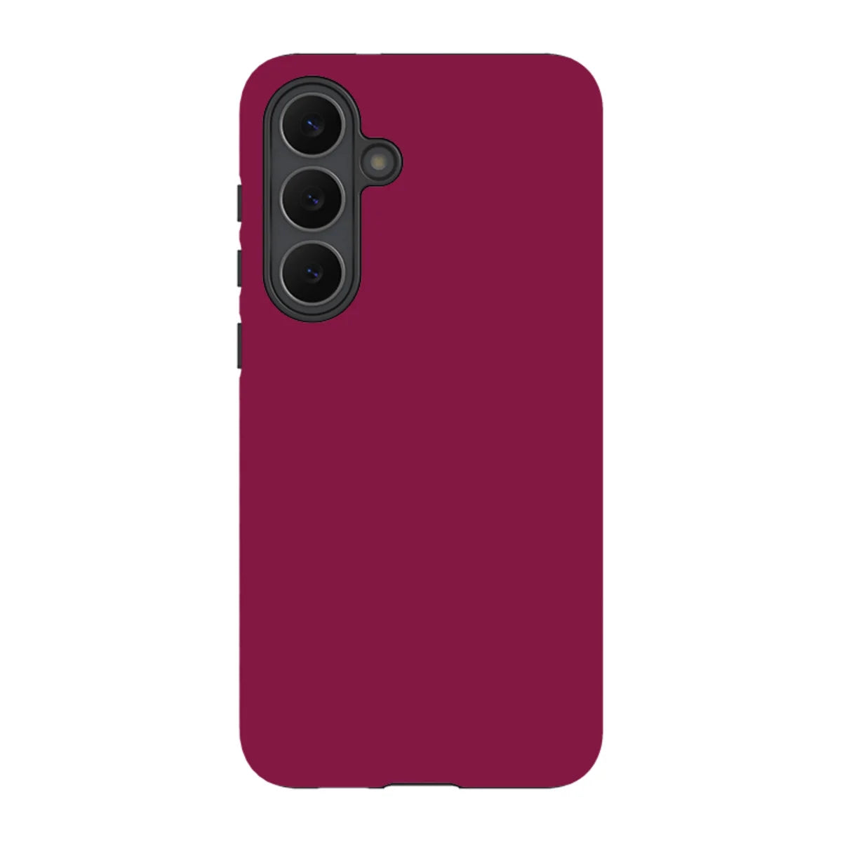 Simple Range Burgundy Orchid — S25 Fan Edition Tough Case — Finnaij