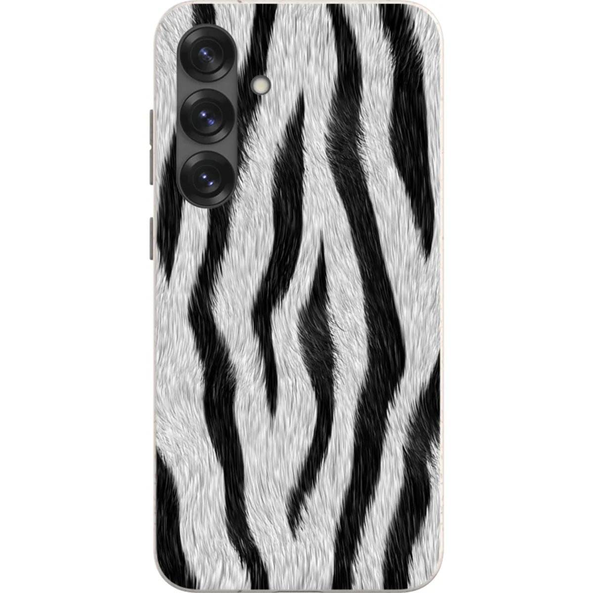 Zebra Groove — S25 Plus Samsung Galaxy Bio-degradable Case — Finnaij