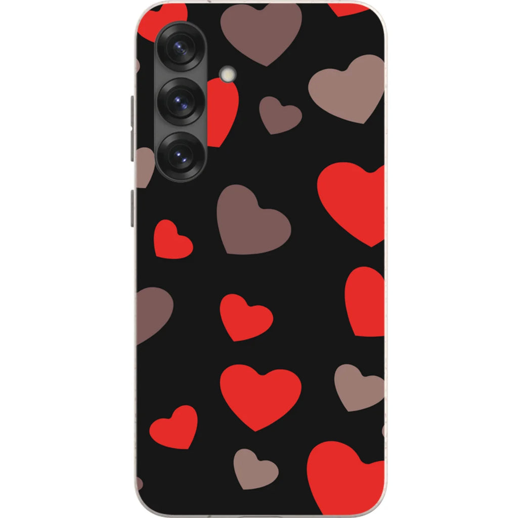 Red Hearts — S25 Plus Samsung Galaxy Bio-degradable Case — Finnaij