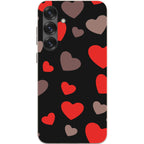 Red Hearts — S25 Plus Samsung Galaxy Bio-degradable Case — Finnaij