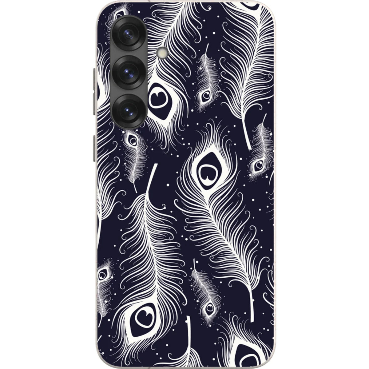 Feathers in Bloom — S20 Plus Samsung Galaxy Bio-degradable Case — Finnaij