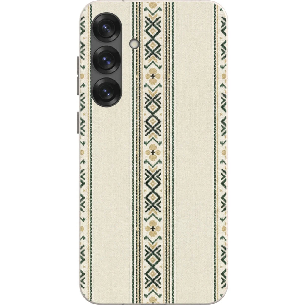 Karelian Ribbon Luxe by Elsi Vaarala — S25 Plus Samsung Galaxy Bio-degradable Case — Finnaij