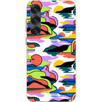 Archipelago Color Motion by Salla Niemi — S25 Plus Samsung Galaxy Bio-degradable Case — Finnaij