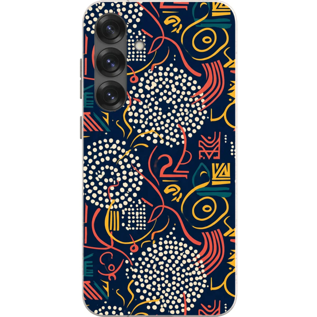 Adire Nightfall by Ada Okoye — Samsung Galaxy Bio-degradable Case — Finnaij