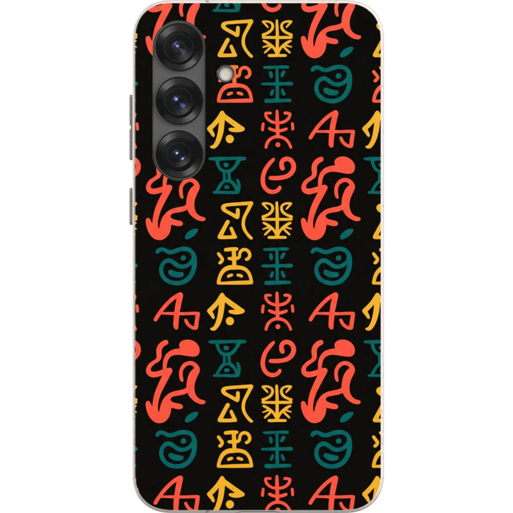 Nsibidi Pulse by Ada Okoye — Samsung Galaxy Bio-degradable Case — Finnaij