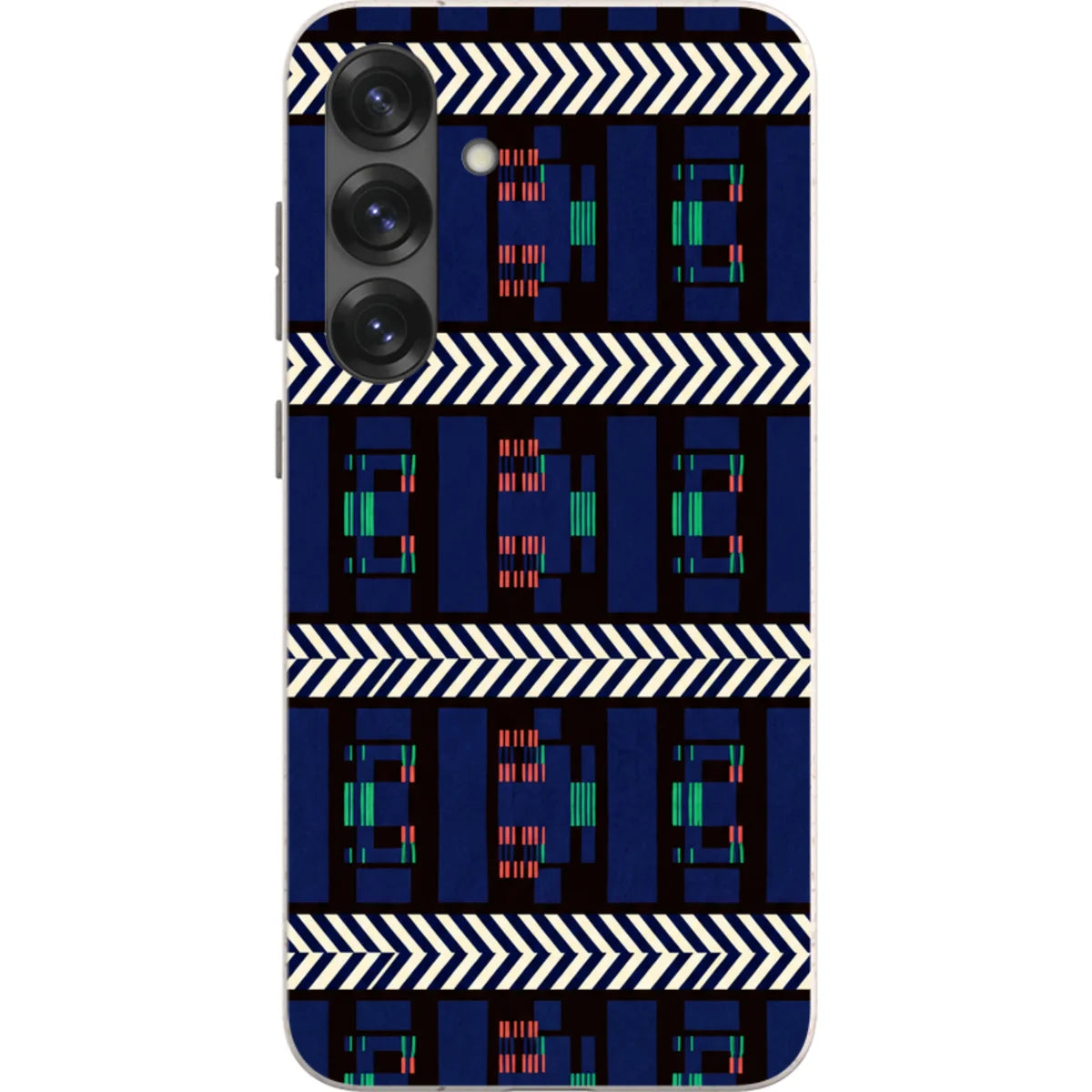 Midnight Aso-Oke by Ada Okoye — S25 Plus Samsung Galaxy Bio-degradable Case — Finnaij