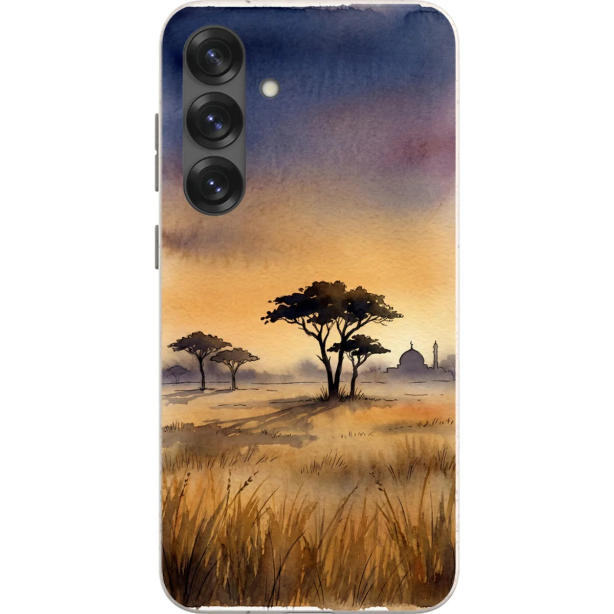 Savannah Haze by Tobi Akinyemi — S25 Plus Samsung Galaxy Bio-degradable Case — Finnaij