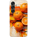 Oranges and Citrus Still Life by Frida Lövström — S25 Plus Samsung Galaxy Bio-degradable Case — Finnaij