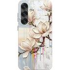 Magnolia Branches by Frida Lövström — S25 Plus Samsung Galaxy Bio-degradable Case — Finnaij