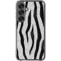Zebra Groove — S25 Plus Clear Impact Case — Finnaij