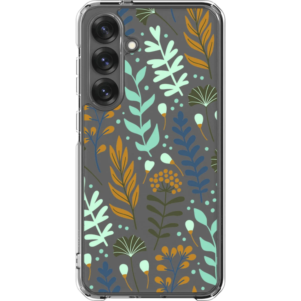 Wild Floral — S25 Plus Clear Impact Case — Finnaij