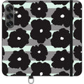 Bold Floral Black — S25 Plus Wallet Case — Finnaij