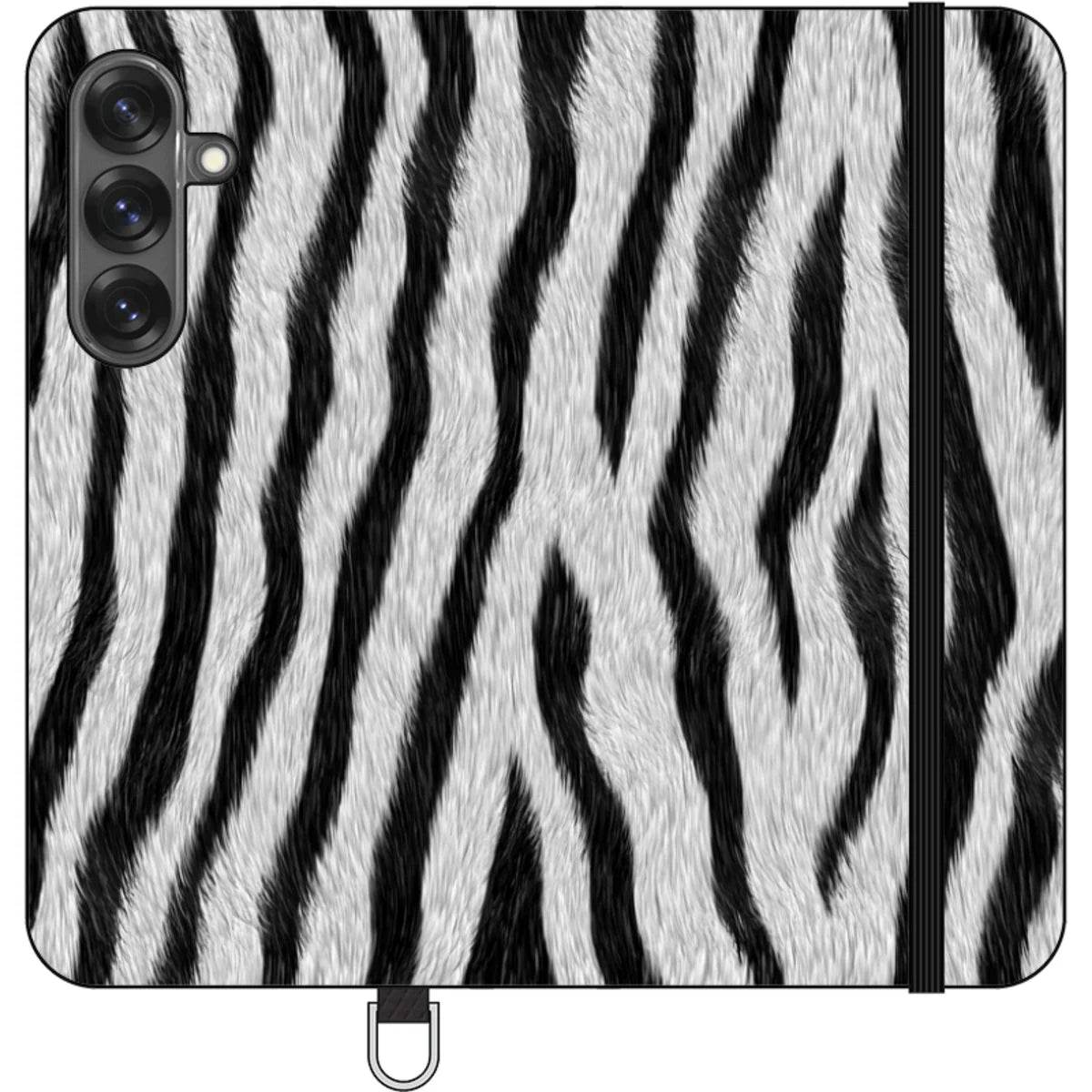 Zebra Groove — S25 Plus Wallet Case — Finnaij