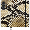 Serpent Chic — S25 Plus Wallet Case — Finnaij
