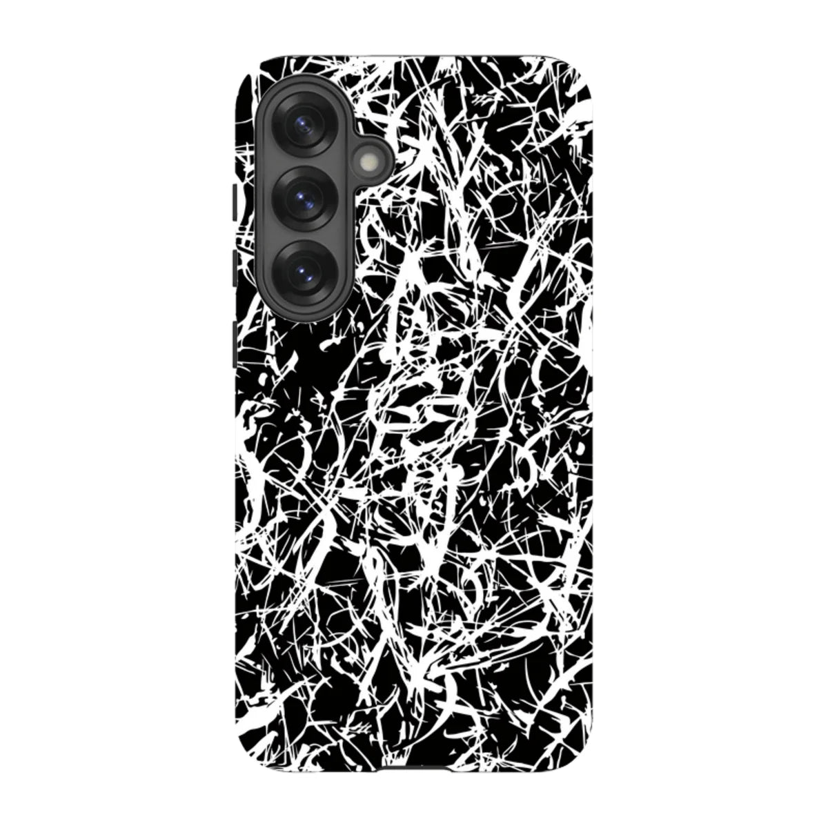 Black-White Grunge — S25 Plus Tough Case — Finnaij