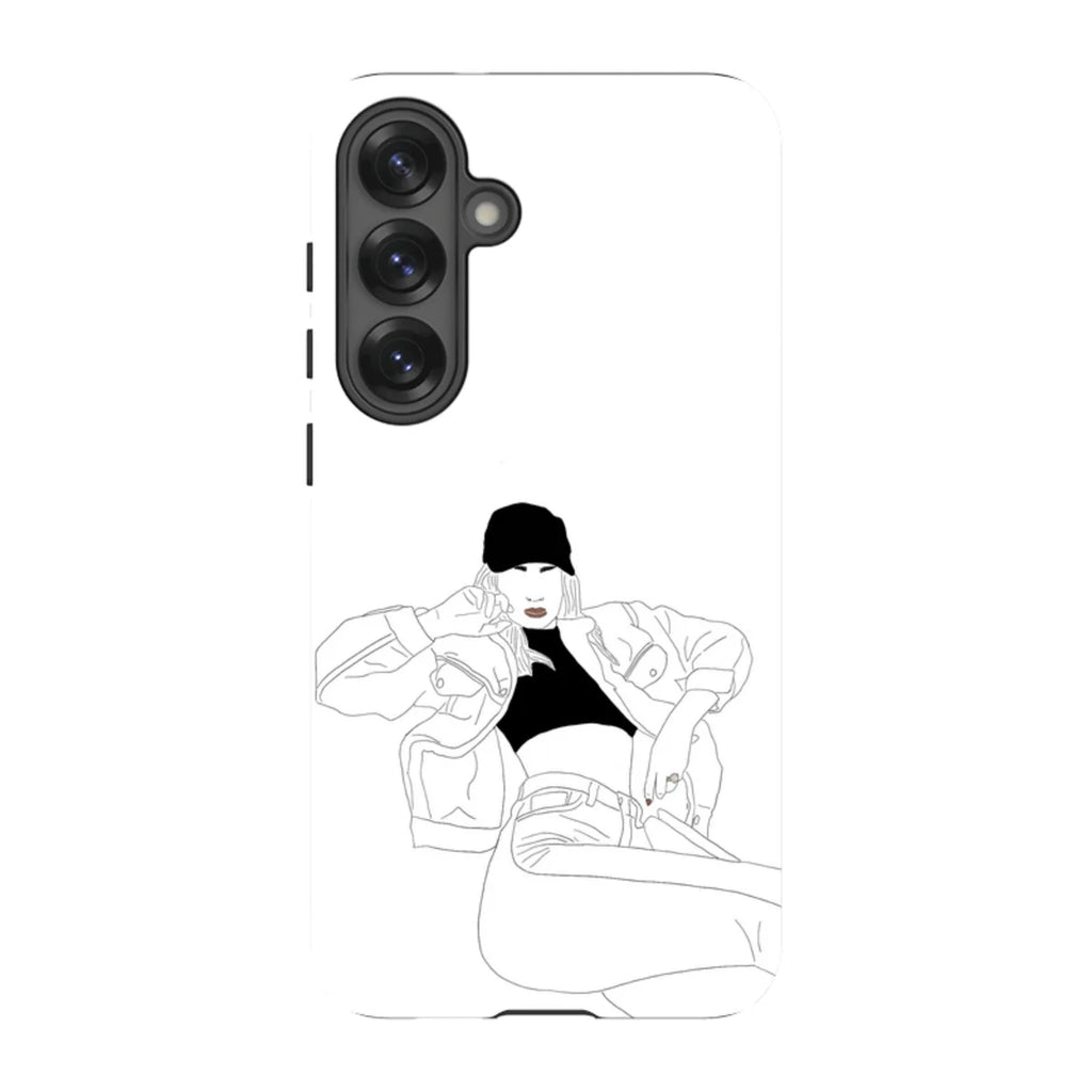 Black Cap by Keagan Haight — S25 Plus Tough Case — Finnaij