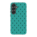 Monogram Teal — S25 Plus Tough Case — Finnaij