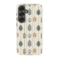 Birch and Linen Pattern by Elsi Vaarala — S25 Plus Tough Case — Finnaij