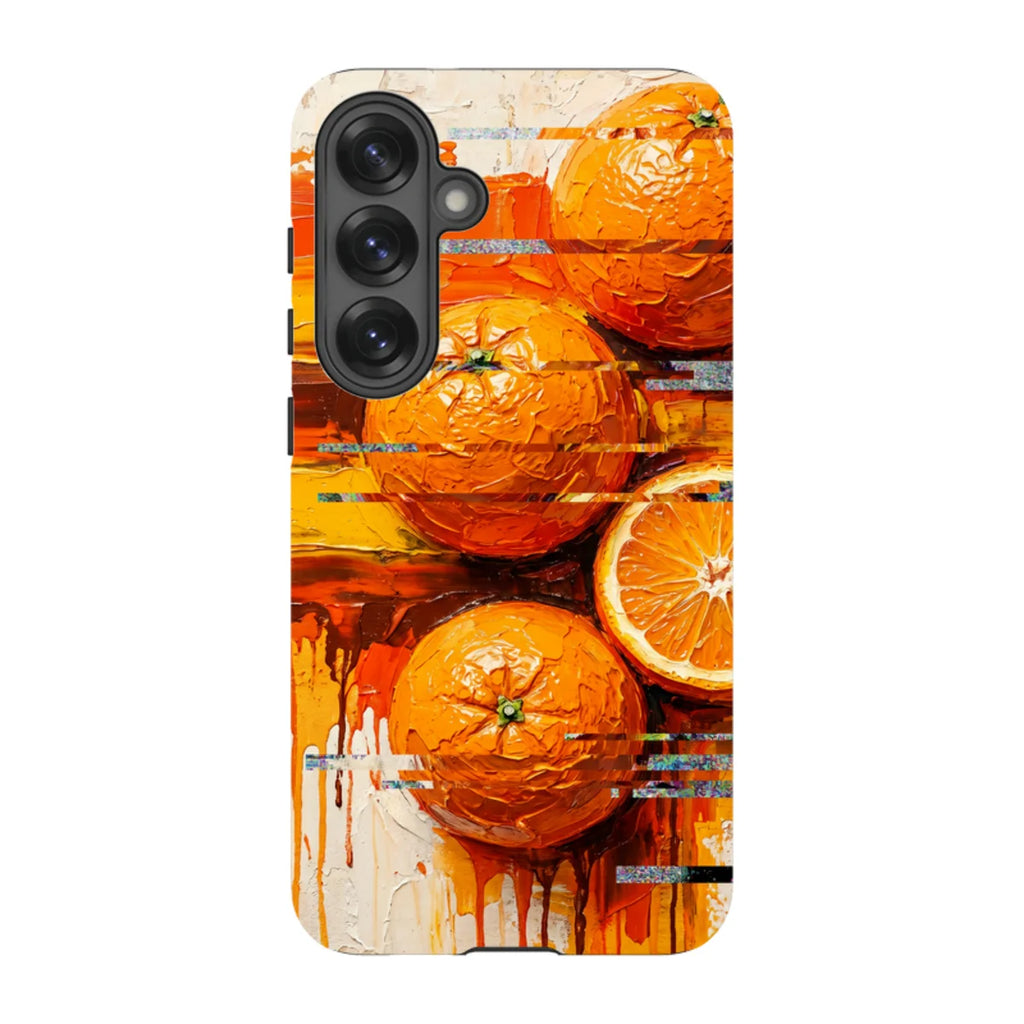 Oranges and Citrus Still Life by Frida Lövström — S25 Plus Tough Case — Finnaij