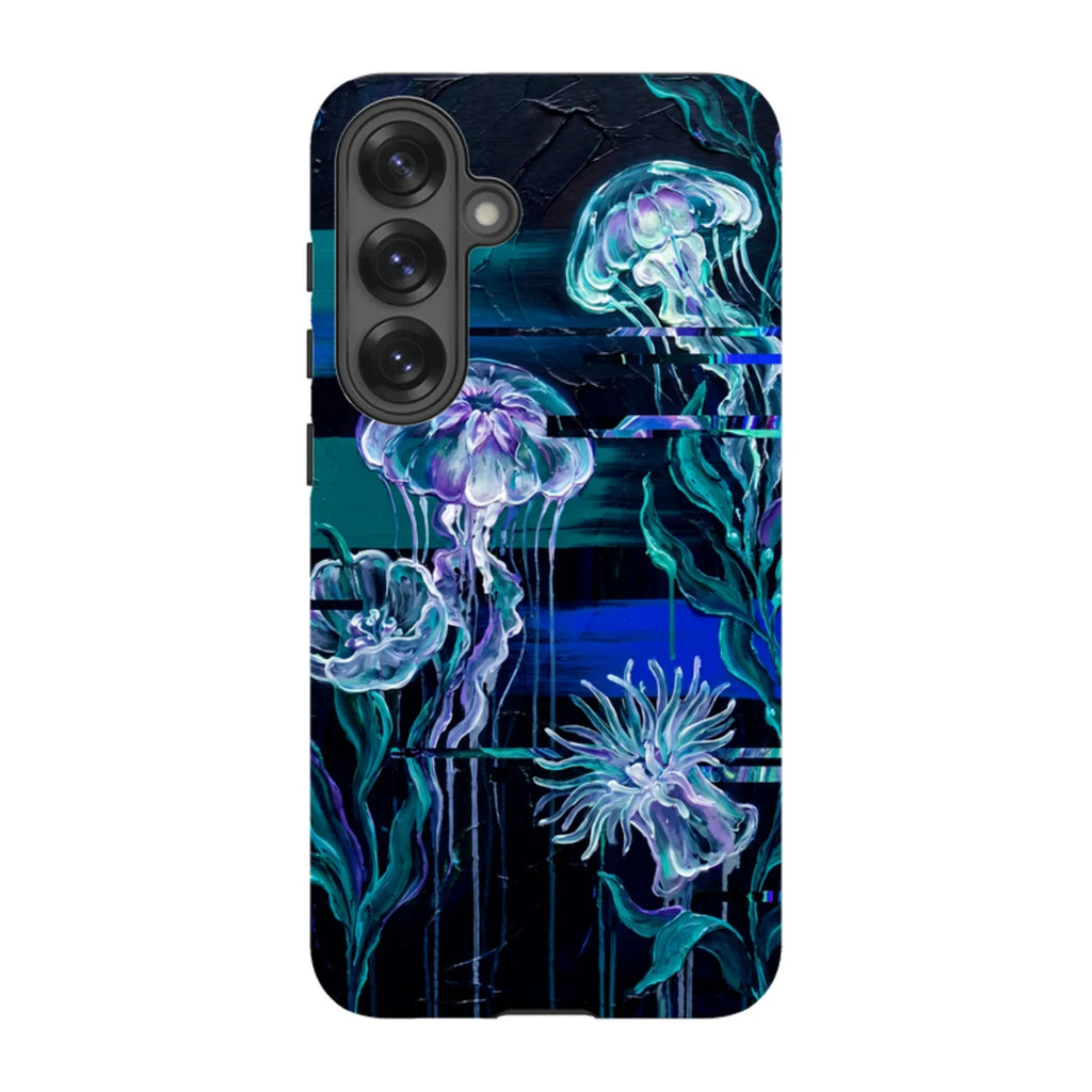 Deep-Sea Underwater Botanical Fantasy by Frida Lövström — S25 Plus Tough Case — Finnaij