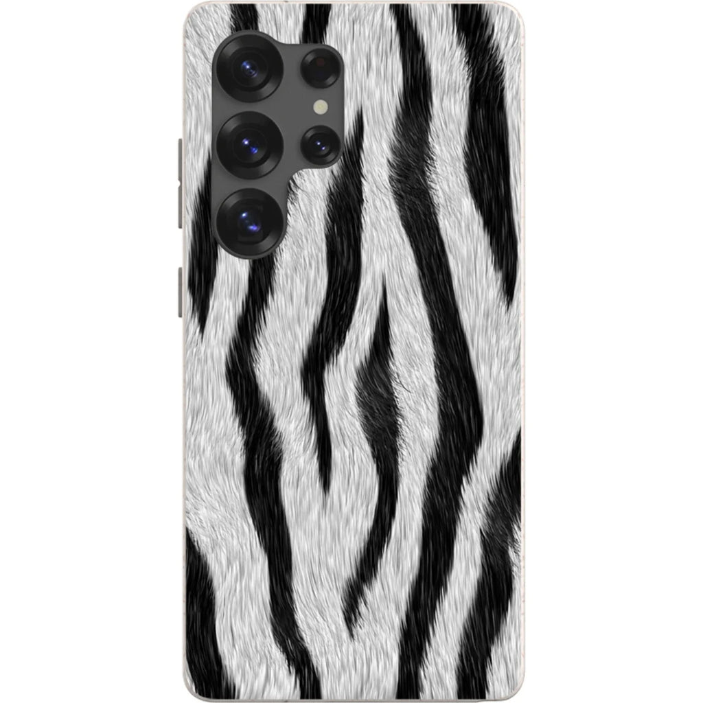 Zebra Groove — S25 Ultra Samsung Galaxy Bio-degradable Case — Finnaij