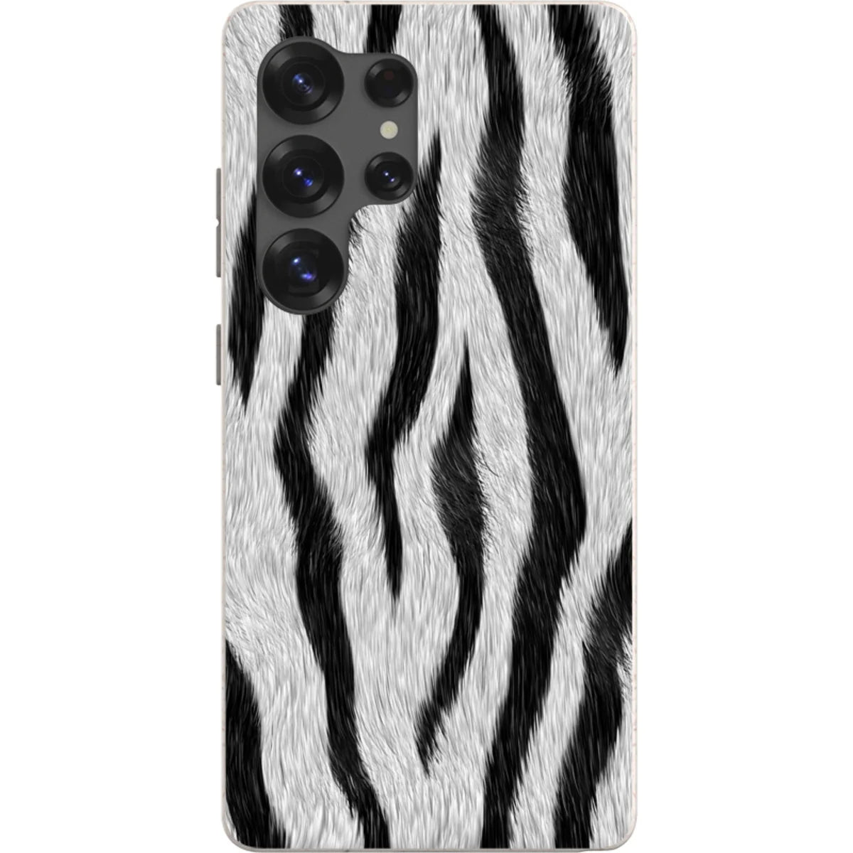 Zebra Groove — S25 Ultra Samsung Galaxy Bio-degradable Case — Finnaij