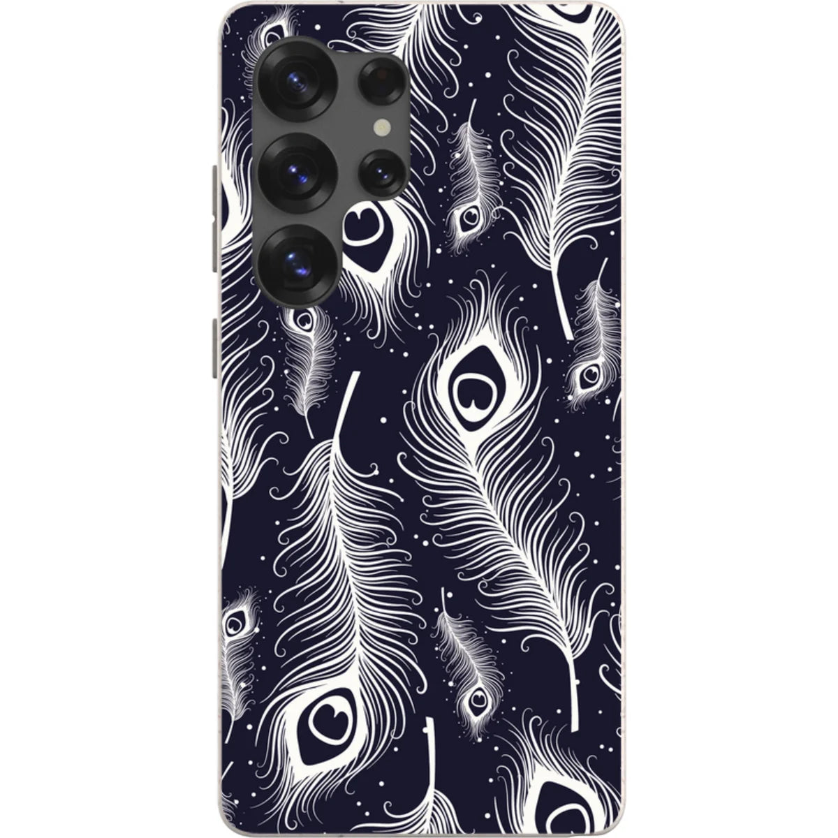 Feathers in Bloom — S20 Samsung Galaxy Bio-degradable Case — Finnaij