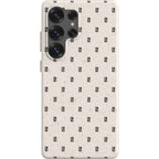 Monogram Natural — S25 Ultra Samsung Galaxy Bio-degradable Case — Finnaij