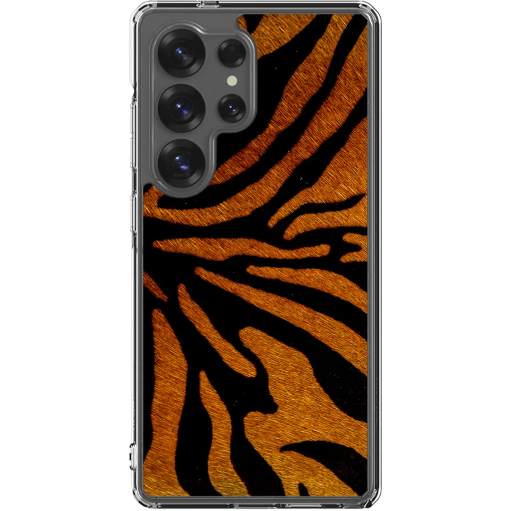 Stripes of the Wild — S25 Ultra Clear Impact Case — Finnaij