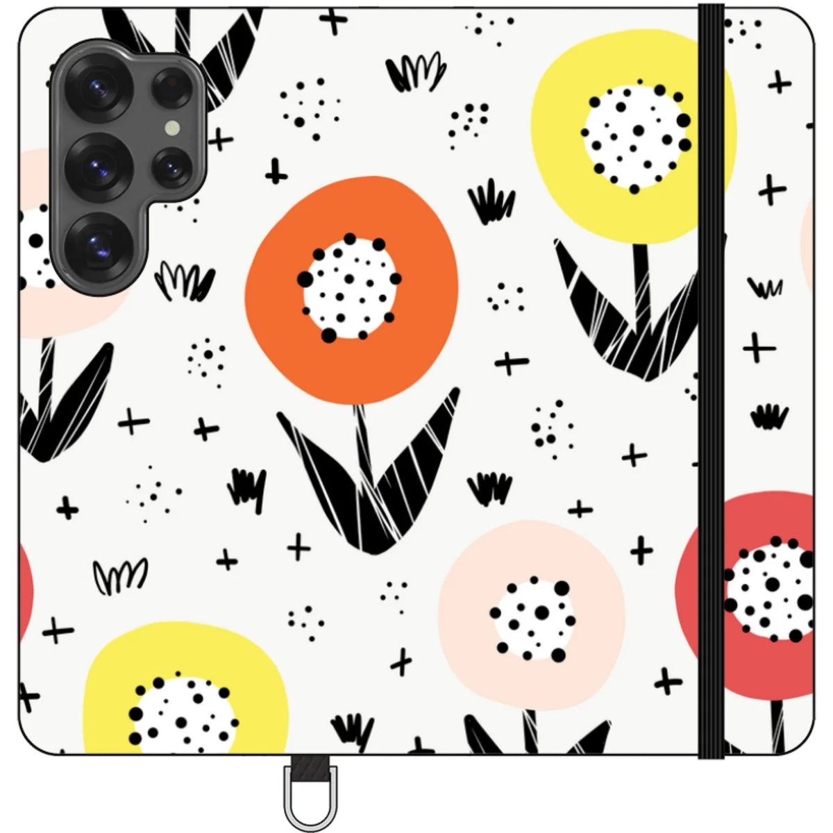 Botanical Doodle — S25 Ultra Wallet Case — Finnaij