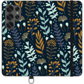 Wild Floral Vegan Leather — S25 Ultra Wallet Case — Finnaij