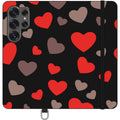 Red Hearts — S25 Ultra Wallet Case — Finnaij