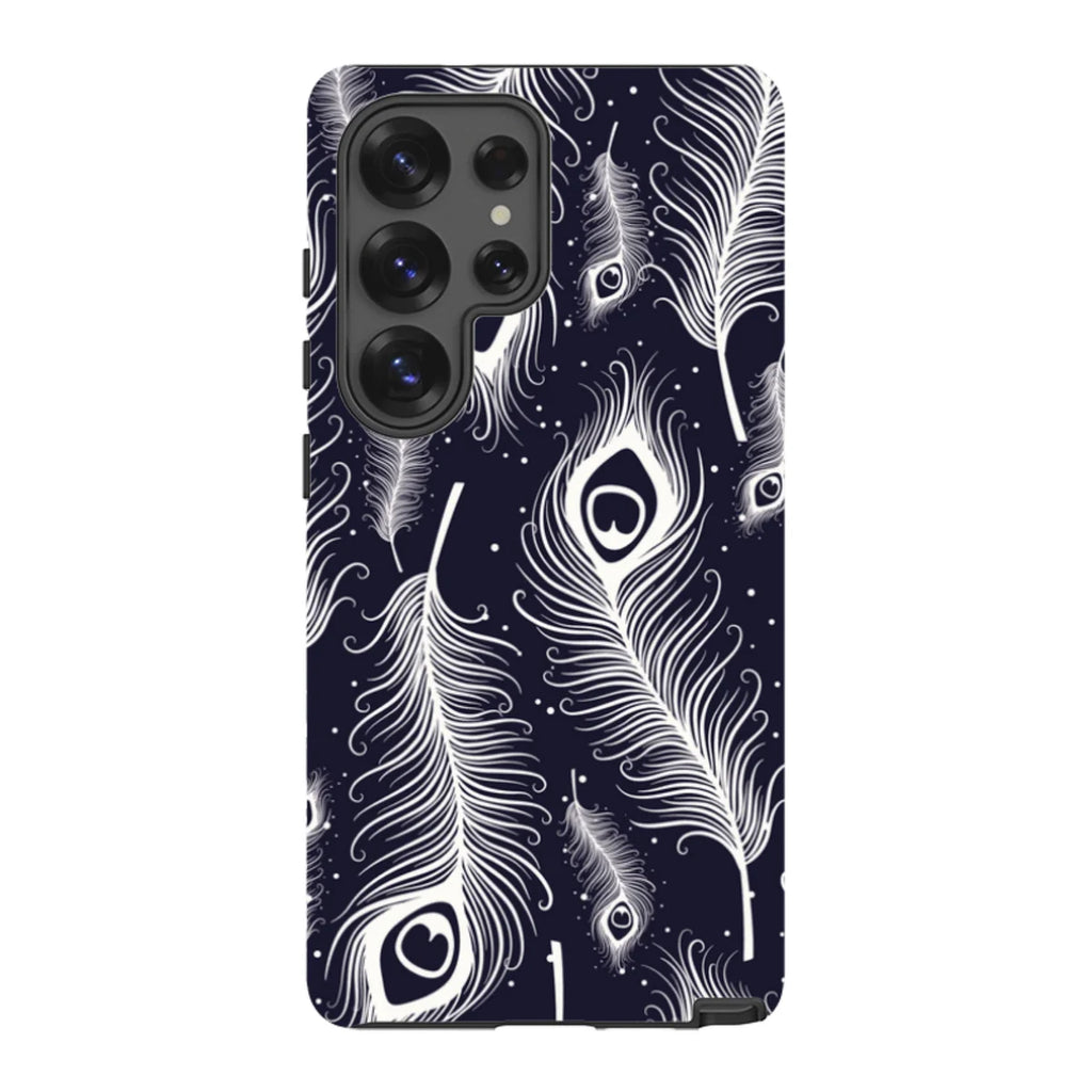 Feathers in Bloom — S25 Ultra Tough Case — Finnaij