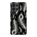 Feathers in Bloom Black — S25 Ultra Tough Case — Finnaij