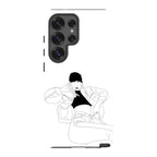 Black Cap by Keagan Haight — S25 Ultra Tough Case — Finnaij