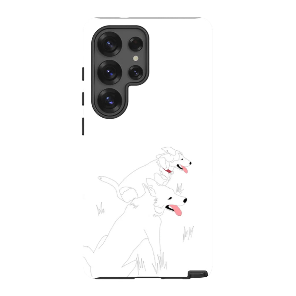 Sunny and Kit Kat by Keagan Haight — S25 Ultra Tough Case — Finnaij