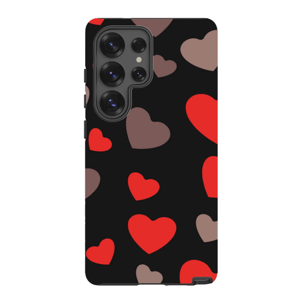 Red Hearts — S25 Ultra Tough Case — Finnaij