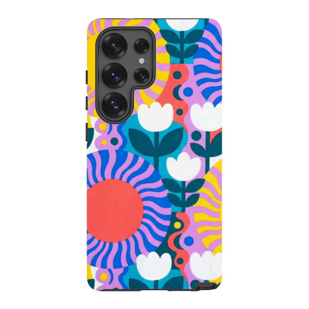 Midnight Sun Mod Bloom by Salla Niemi — S25 Ultra Tough Case — Finnaij