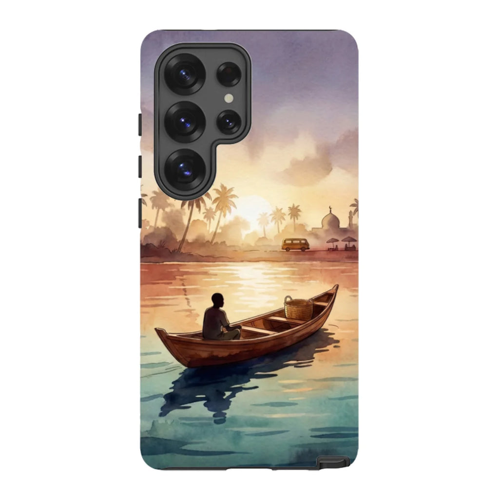 Lagoon Morning by Tobi Akinyemi — S25 Ultra Tough Case — Finnaij