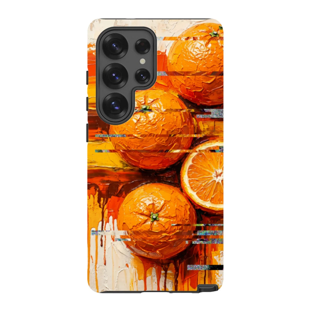 Oranges and Citrus Still Life by Frida Lövström — S25 Ultra Tough Case — Finnaij