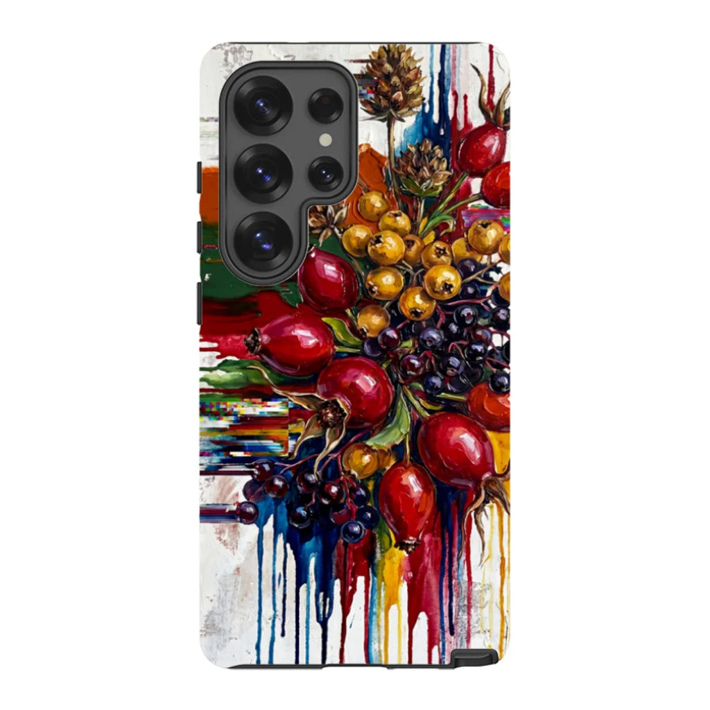 Autumn Berries and Botanicals by Frida Lövström — S25 Ultra Tough Case — Finnaij