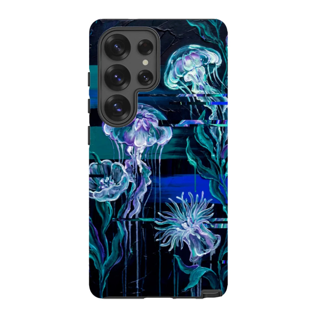 Deep-Sea Underwater Botanical Fantasy by Frida Lövström — S25 Ultra Tough Case — Finnaij